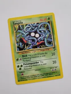 Pokemon Tangela 96/130 Base Set 2 Card TCG English ENG 2000 - Image 1