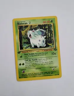 Pokemon Nidoran 57/64 Jungle Set WOTC TCG 1999 Card ENG English - Image 1