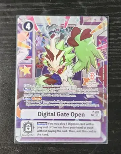 Digimon TCG Digital Gate Open Bandai Card Games Fest 25-26 Stamp Exclusive Promo - Image 4