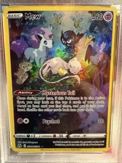 PSA 9 Mew Crown Zenith SWSH Galarian Gallery GG10/GG70 PSA 9 Pokemon Card - Image 2