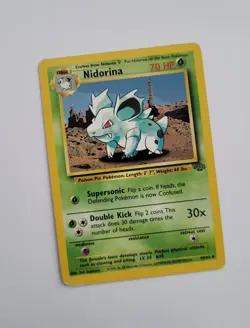 Pokemon Nidorina 40/64 Jungle Set 1999 TCG Card English ENG WoTC - Image 1