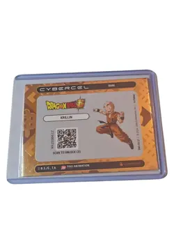 Rear Dragon Ball Super - Cybercel Krillin Trading CARD Series 2 - Image 2