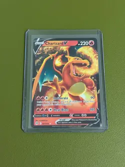 Charizard V 017/172 SWSH09 Brilliant Stars Ultra Rare Pokemon Card English - Image 1
