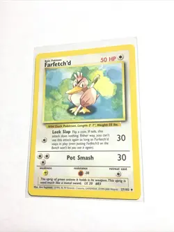 FARFETCH'D - 27/102 - Base Set - 4th Print - 1999-2000 - Pokemon Card - PL - Image 1