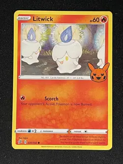 Pokemon Trick or Trade Sword and Shield Era Halloween Stamp NM - Grab Your Card - Image 3