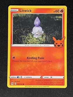 Pokemon Trick or Trade Sword and Shield Era Halloween Stamp NM - Grab Your Card - Image 4