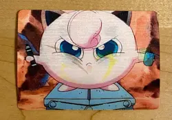 POKEMON JIGGLYPUFF RARE PIKA-0022D/DVD VIZ VIDEO PROMO CARD 3D LENTICULAR - Image 1