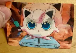 POKEMON JIGGLYPUFF RARE PIKA-0022D/DVD VIZ VIDEO PROMO CARD 3D LENTICULAR - Image 2