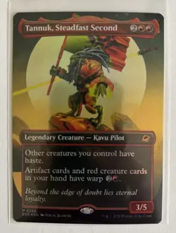 Borderless * FOIL * Tannuk, Steadfast Second MTG Edge of Eternities Mythic - Image 1
