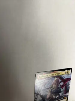 Lightning, Army Of One Extended Art Nonfoil Finial Fantasy MTG - Image 4