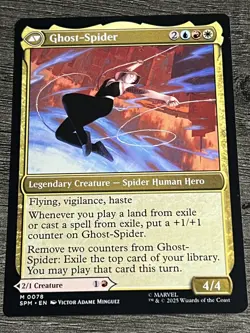 Gwen Stacy / Ghost Spider MTG Marvel's Spider-Man Mythic NM English - Image 2