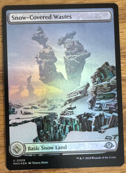 MTG Modern Horizons 3, Snow-Covered Wastes - Foil - Image 1