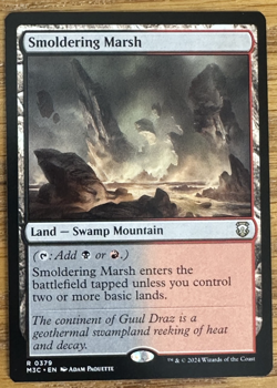 MTG Modern Horizons 3 Commander, Smoldering Marsh - Image 1