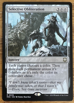 MTG Modern Horizons 3 Commander, Selective Obliteration - Image 1