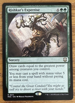 MTG Modern Horizons 3 Commander, Rishkar's Expertise - Image 1