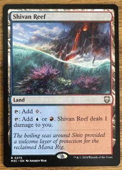 MTG Modern Horizons 3 Commander, Shivan Reef - Image 1