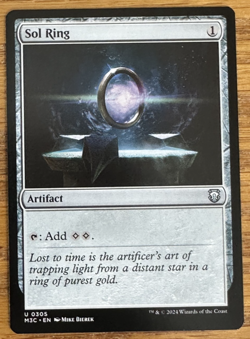 MTG Modern Horizons 3 Commander, Sol Ring - Image 1