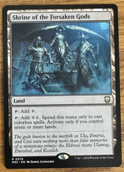 MTG Modern Horizons 3 Commander, Shrine of the Forsaken Gods - Image 1