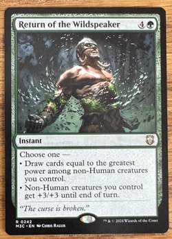 MTG Modern Horizons 3 Commander, Return of the Wildspeaker - Image 1