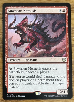 MTG Modern Horizons 3 Commander, Sawhorn Nemesis - Image 1