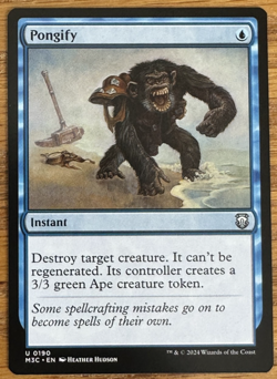 MTG Modern Horizons 3 Commander, Pongify - Image 1