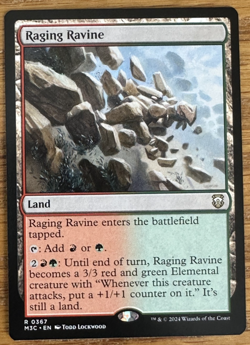 MTG Modern Horizons 3 Commander, Raging Ravine - Image 1