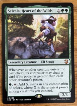 MTG Modern Horizons 3 Commander, Selvala, Heart of the Wilds - Image 1