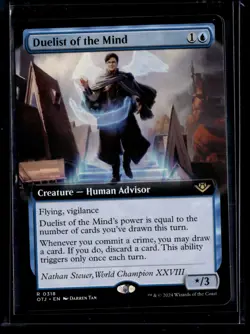 Duelist Of The Mind - 45 - OTJ - NM - MTG Magic the Gathering - Image 1