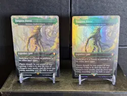 MTG English Fangorn Forest x2 Yavimaya, Cradle of Growth NM Foil And NM Non Foil - Image 1