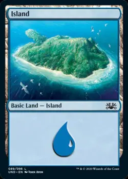 Island (89) - Near Mint MTG Unsanctioned - Image 1