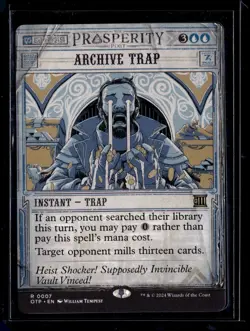 Archive Trap - 7 - OTP - NM - MTG Magic the Gathering - Image 1