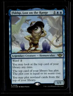 Fblthp, Lost On The Range - 48 - Foil - OTJ - NM - MTG Magic the Gathering - Image 1