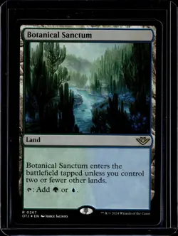 Botanical Sanctum - 267 - Foil - OTJ - NM - MTG Magic the Gathering - Image 1