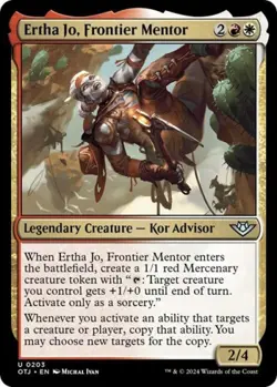 Ertha Jo, Frontier Mentor -Foil Near Mint MTG Outlaws of Thunder Junction - Image 1