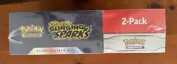 Pokemon TCG Surging Sparks ETB + Booster Bundle Costco 2-Pack Sealed - Image 5