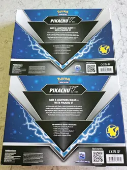 Pokemon Pikachu V Box (Lot of 2 Sealed) Pokemon Center Order FAST FREE SHIPPING - Image 2
