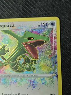 Pokemon Sword & Shield Vivid Voltage Rayquaza 138/185 Amazing Rare NM - Image 3