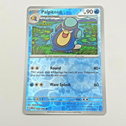 Palpitoad Pokemon Scarlet Violet Black Bolt Reverse Holo 020/086 - Image 1