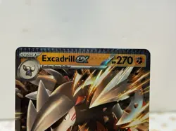 Pokemon TCG Black Bolt Excadrill EX Holo 46/86 - FULL CRIMP ERROR NM-M - Image 5