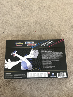 Pokemon Crown Zenith Unown V & Lugia V Special Collection Sealed - Image 2