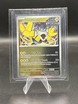 Iron Hands 061/162 2024 Pokemon TCG S&V Temporal Forces Reverse Holo - Image 1