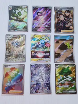 Lot Of 9 Pokemon Cards All Holo - Image 1