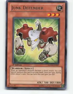 Junk Defender PHSW-EN097 YuGiOh card 1st Edition - Image 1