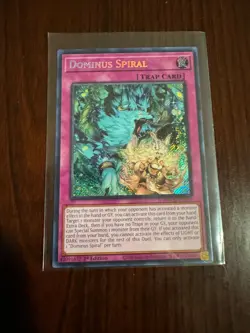 Yugioh Doom of Dimensions - Dominus Spiral - Secret Rare - DOOD-EN079 - Image 1