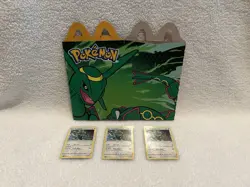 Rayquaza 014/015 McDonald’s 2024 Pokemon Cards with Rayquaza Happy Meal Box - Image 1