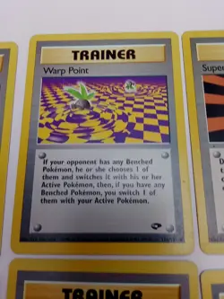 Lot of 6 1999 &99-2000 Pokemon Trainer Cards Max Revive ; Max Revive Trader More - Image 3