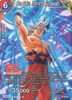 Dragon Ball Card Game: Son Goku, Instincts Surpassed #P-198 - Image 1