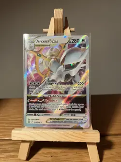 Arceus VSTAR 123/172 - Brilliant Stars - Pokemon Card - Near Mint - Image 1
