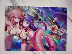 Goddess Story - Anime Waifu Trading Card - Genshin Impact - Complete Puzzle - Image 1