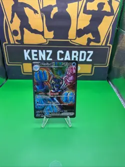 Pokemon TCG Palafin EX Prismatic Evolutions Holo Card 151/131 SV - Image 1